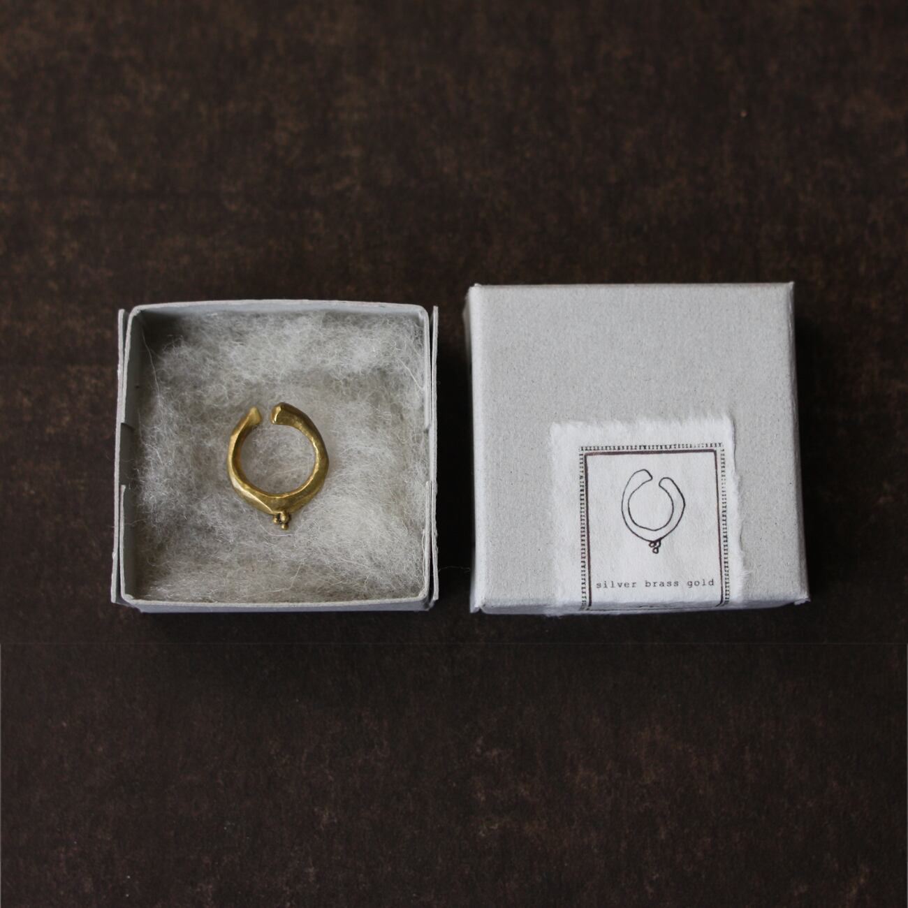 EAR CUFF / -brass