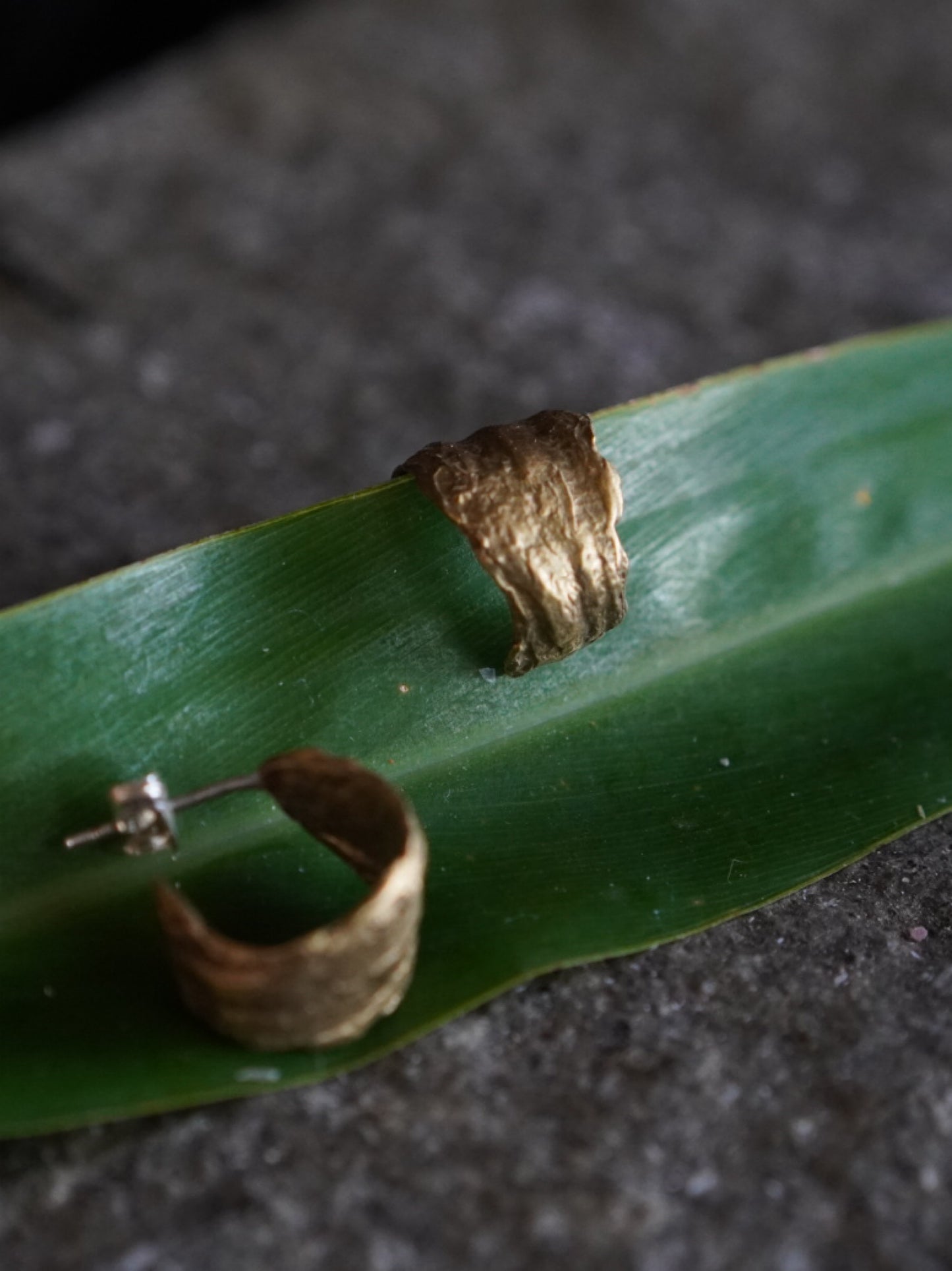 EARRING / PATTI -brass