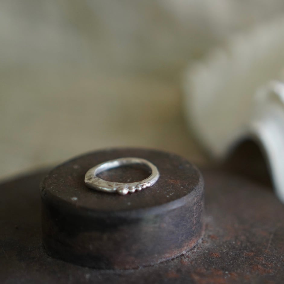 RING / VARUNA -silver