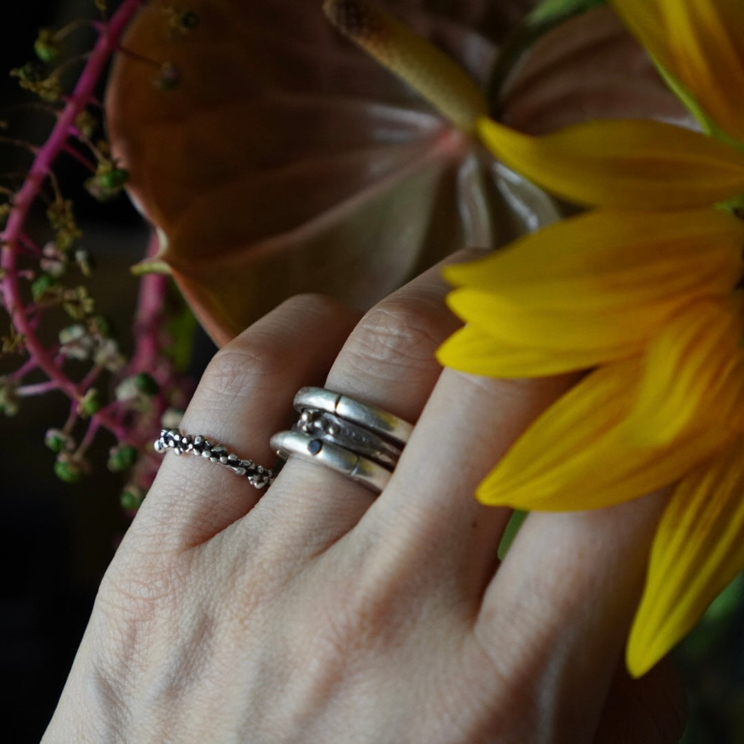 TOE RING / MANI -silver