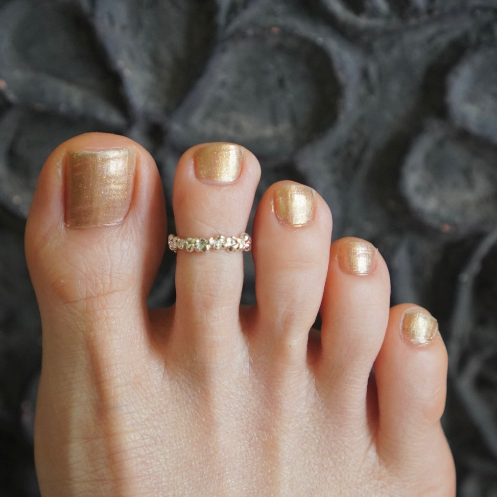 TOE RING / MANI -silver