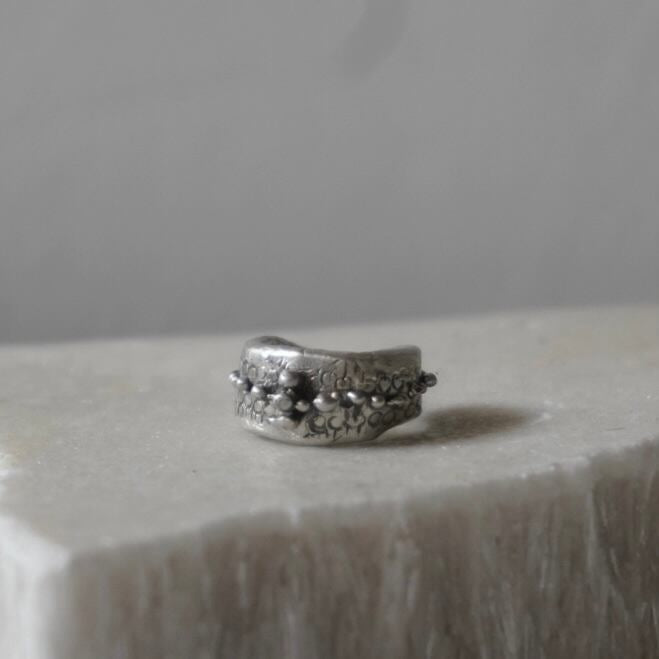 EAR CUFF / UNEVEN M -silver