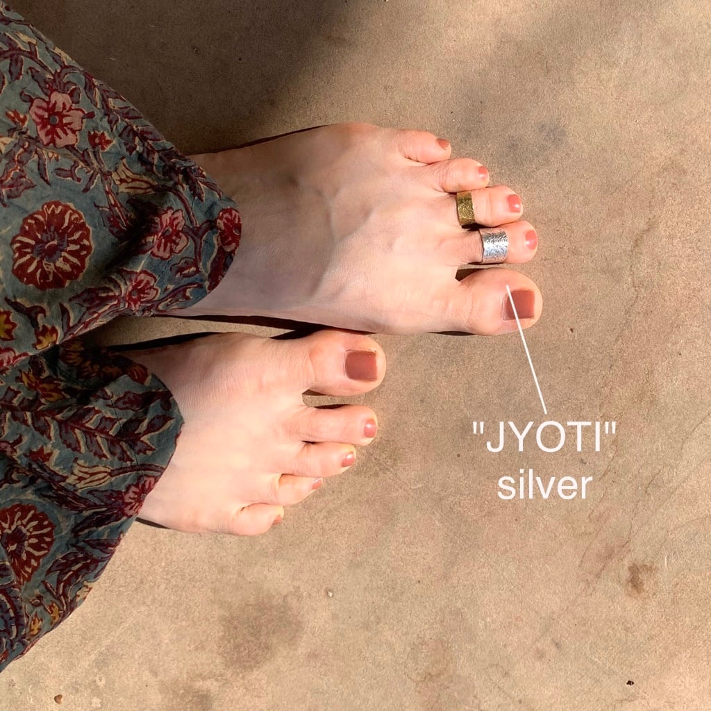 TOE RING / JYOTI -silver