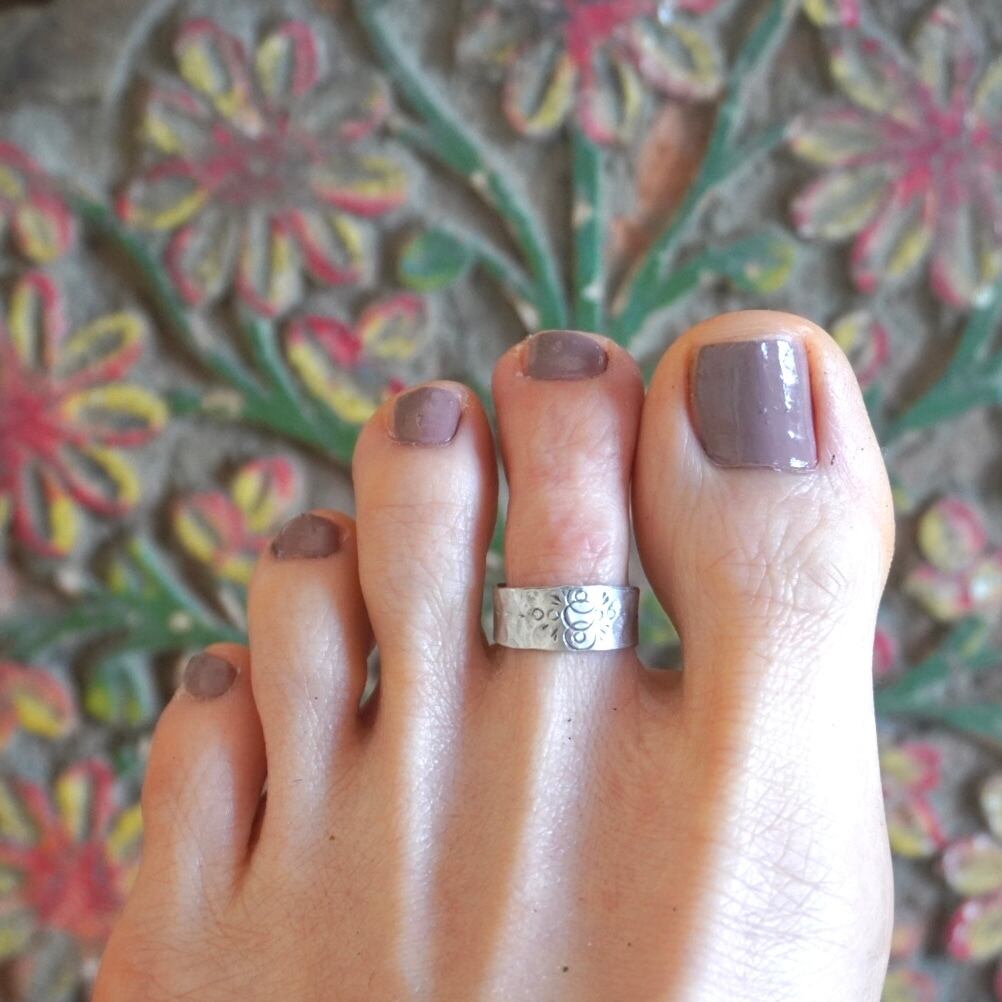TOE RING / NITYAM -silver