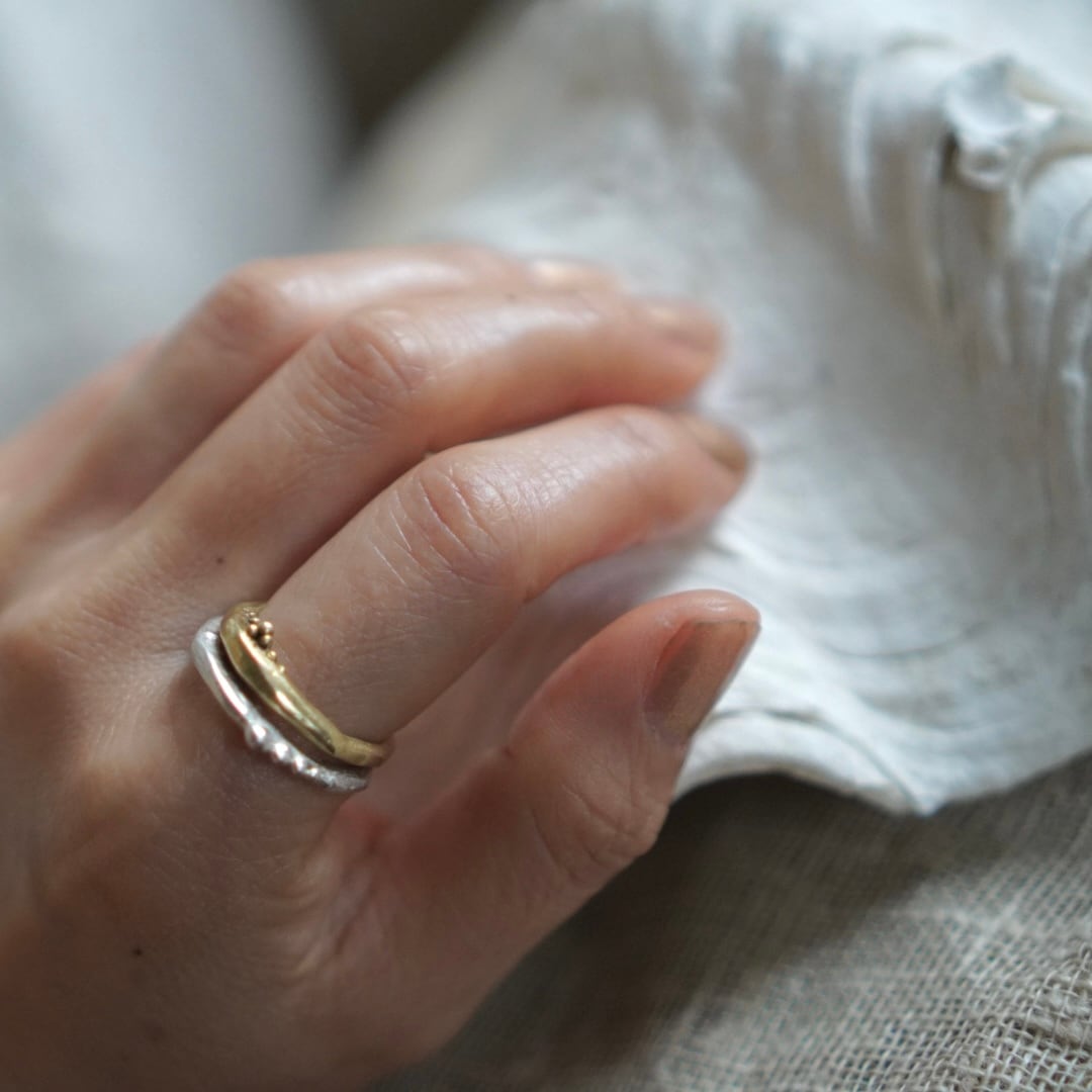 RING / VARUNA -silver