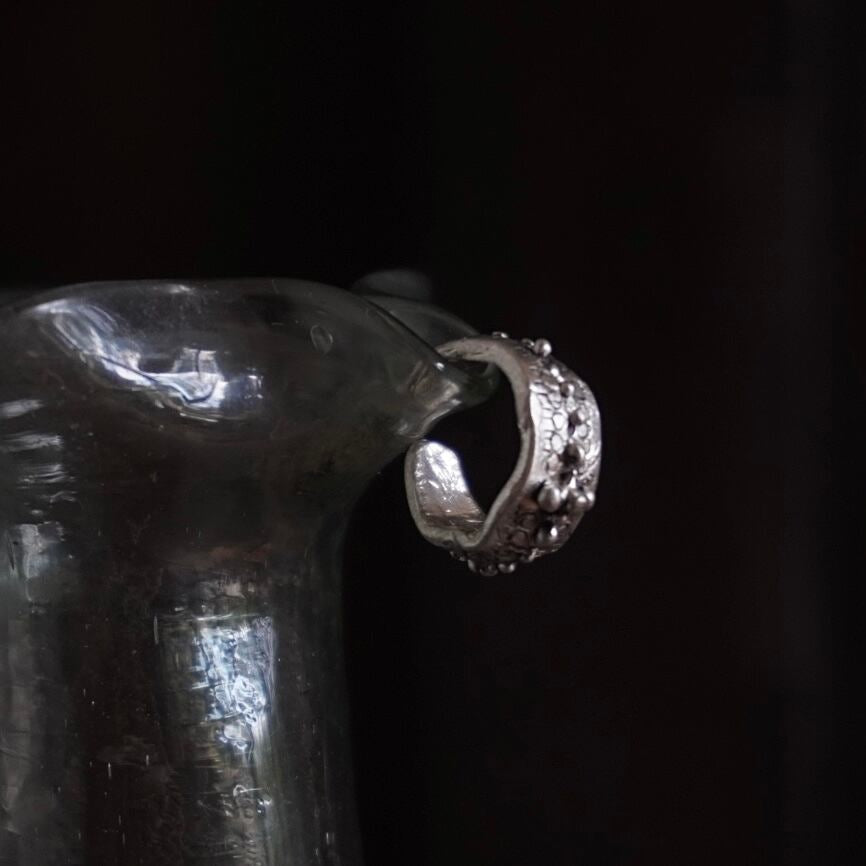 EAR CUFF / UNEVEN M -silver