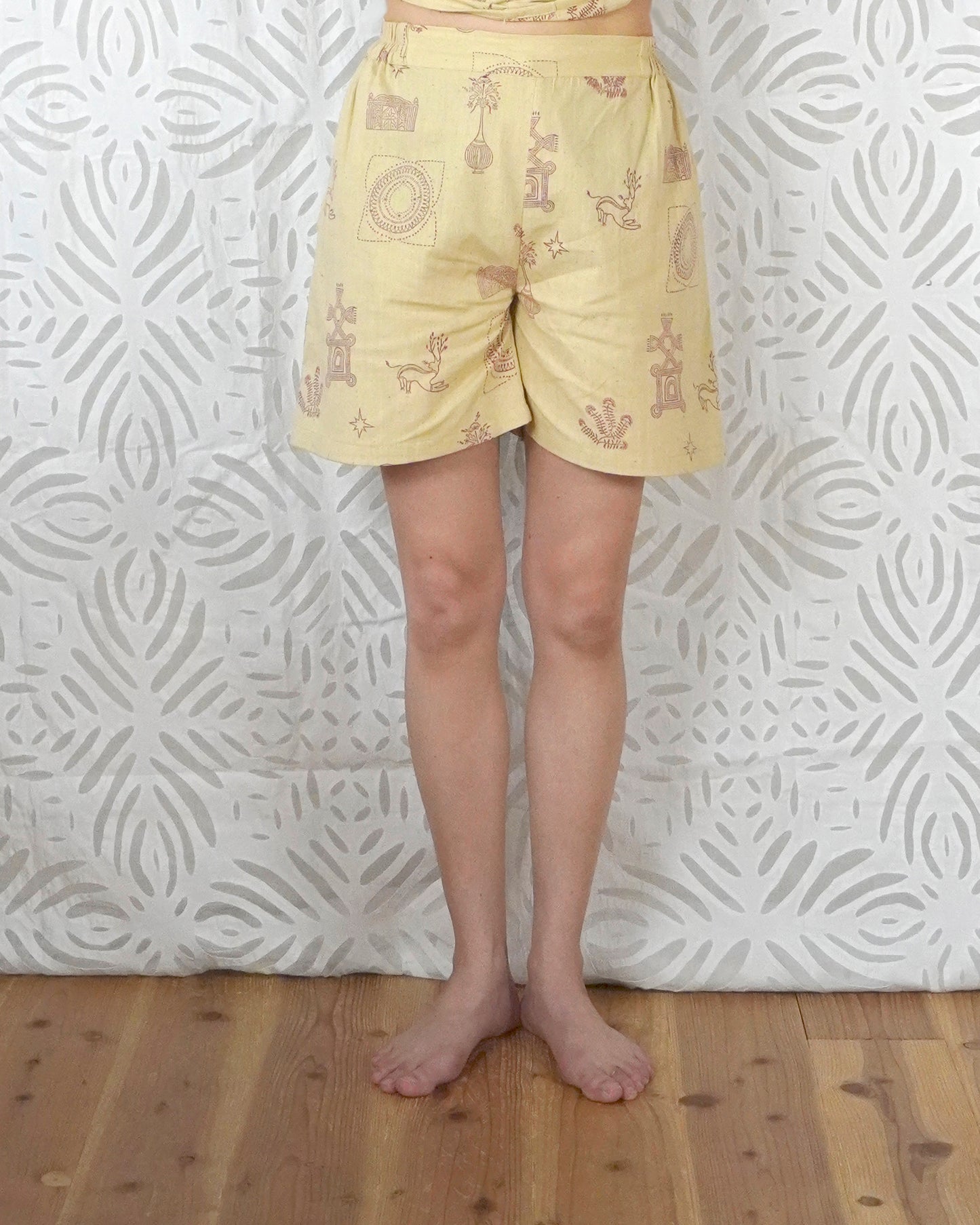 SHORT PANTS / A FEW MILES WEAR -root red