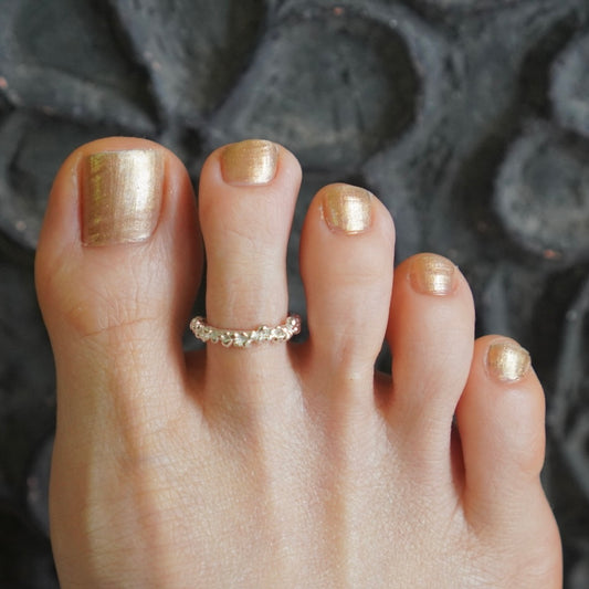 TOE RING / MANI -silver