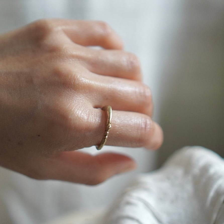 RING / VARUNA -brass