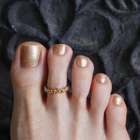TOE RING / MANI -brass