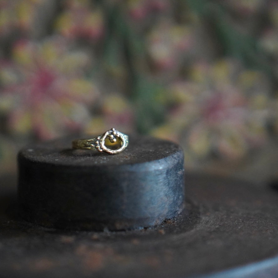 TOE RING / SUKHA -brass